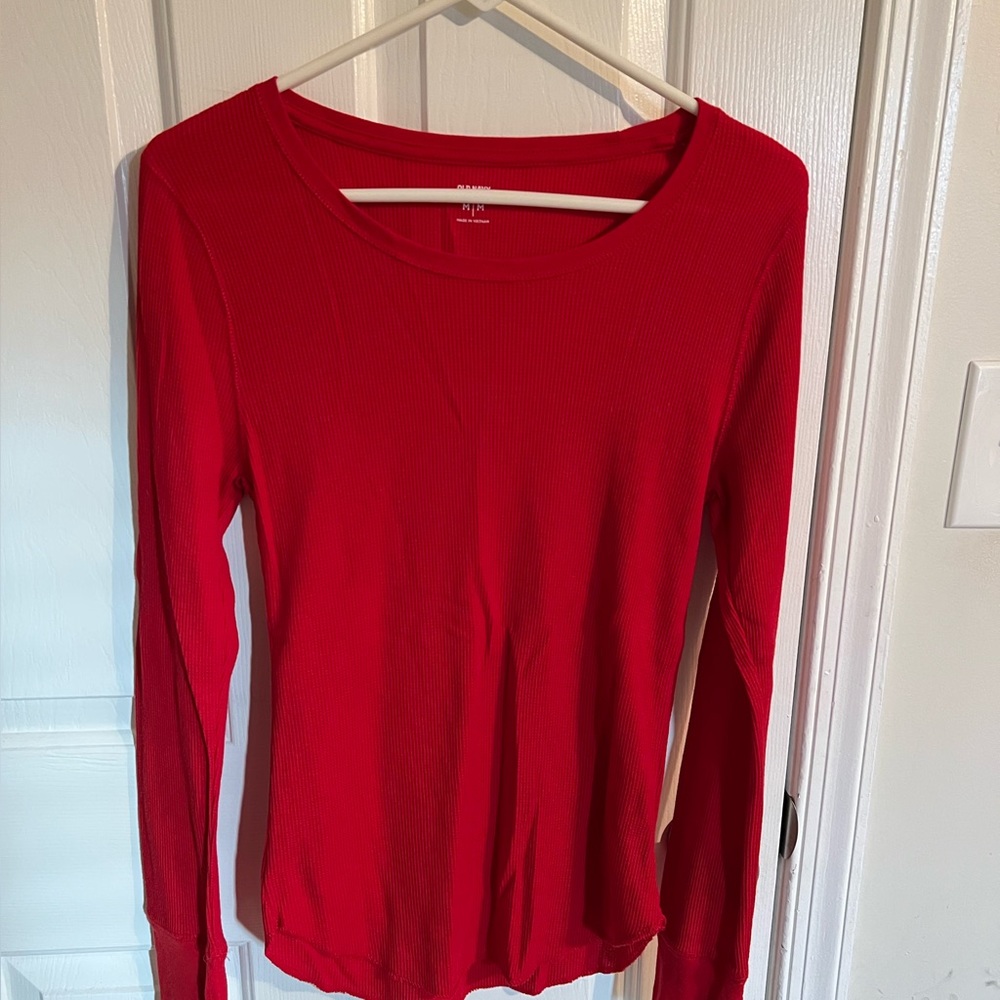 Women’s red thermal shirt Old Navy